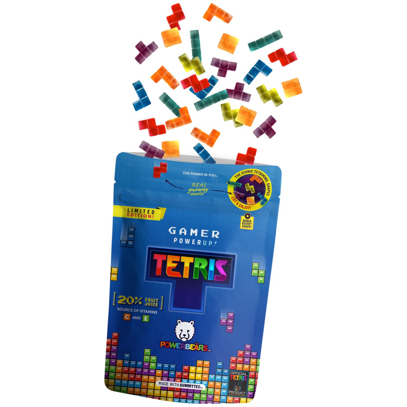  Powerbeärs Gamer PowerUp Tetris 125g 