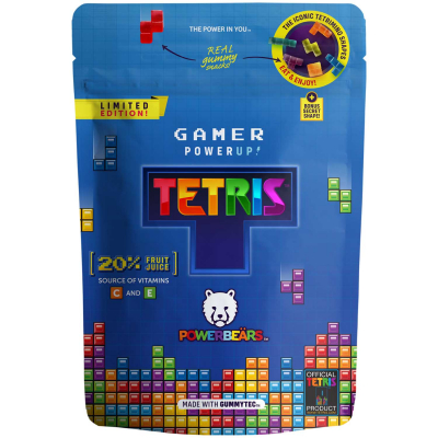  Powerbeärs Gamer PowerUp Tetris 125g 
