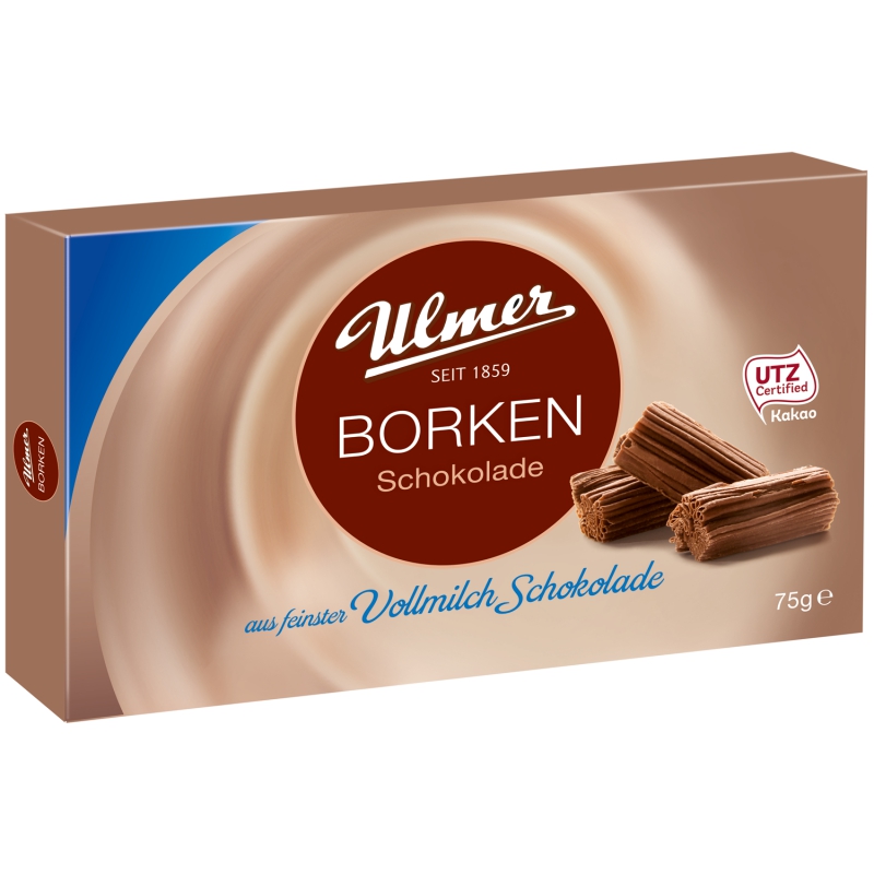  Ulmer Borken Schokolade Vollmilch 75g 