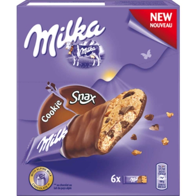 Milka Cookie Snax 6x27,5g 