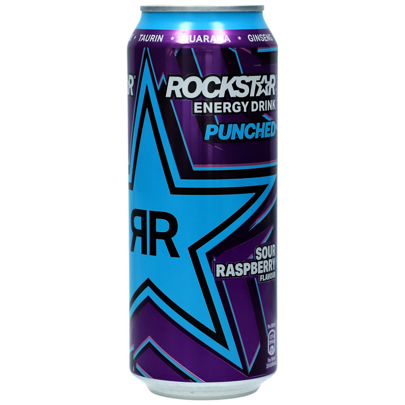  Rockstar Energy Drink Punched Sour Raspberry 500ml 