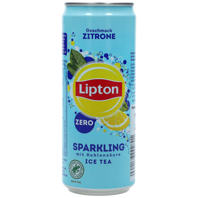  Lipton Ice Tea Sparkling Zitrone Zero 330ml 
