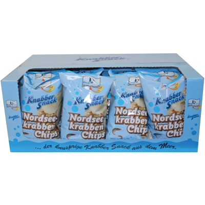  Werner Lauenroth Nordseekrabben Chips 60g (MHD 29.04.2025) 