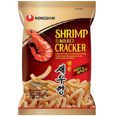  Nongshim Shrimp Cracker Hot & Spicy 75g 