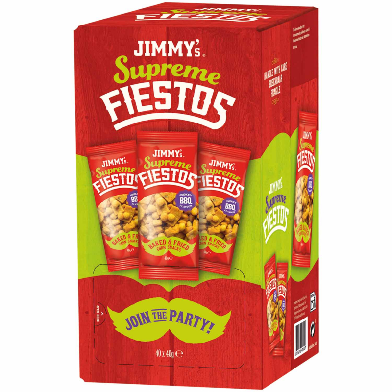  Jimmy's Supreme Fiestos BBQ 40g 