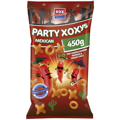  XOX Party-XOXys Mexican-Style 450g 
