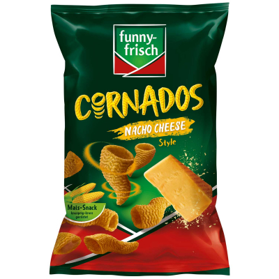  funny-frisch Cornados Nacho Cheese Style 80g 