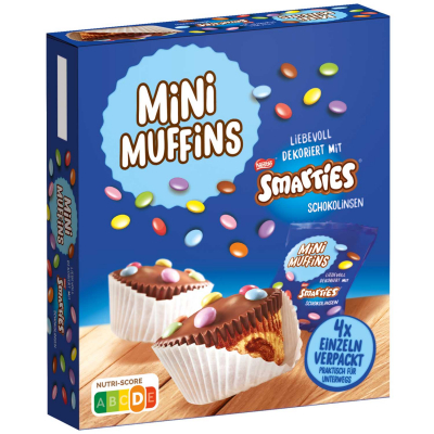  Smarties Muffins 4x30g 