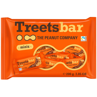  Treetsbar - The Peanut Company Minis 10x20g 