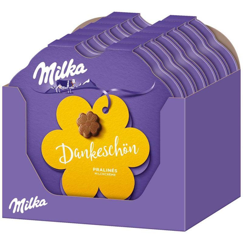  Milka 'Dankeschön' Pralinés Milchcrème 44g 