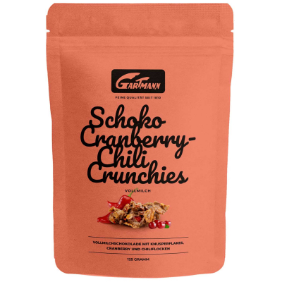 Gartmann Schoko Cranberry-Chili Crunchies 125g