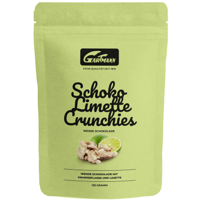 Gartmann Schoko Limette Crunchies 125g