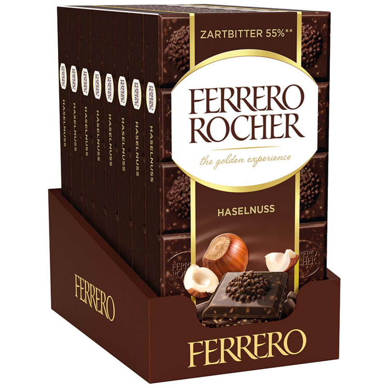  Ferrero Rocher Tafel Zartbitter 90g 