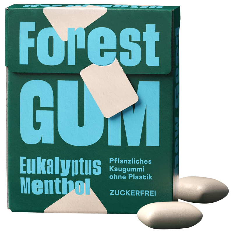  Forest Gum Kaugummi Eukalyptus Menthol 20g 