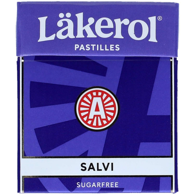  Läkerol Salvi sugarfree 4x25g 