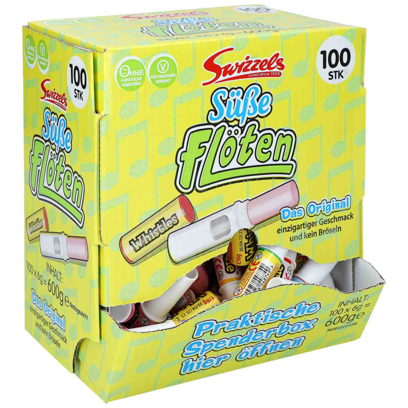  Swizzels Süße Flöten 100er 