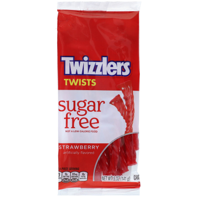  Twizzlers Twists Strawberry sugar free 141g 