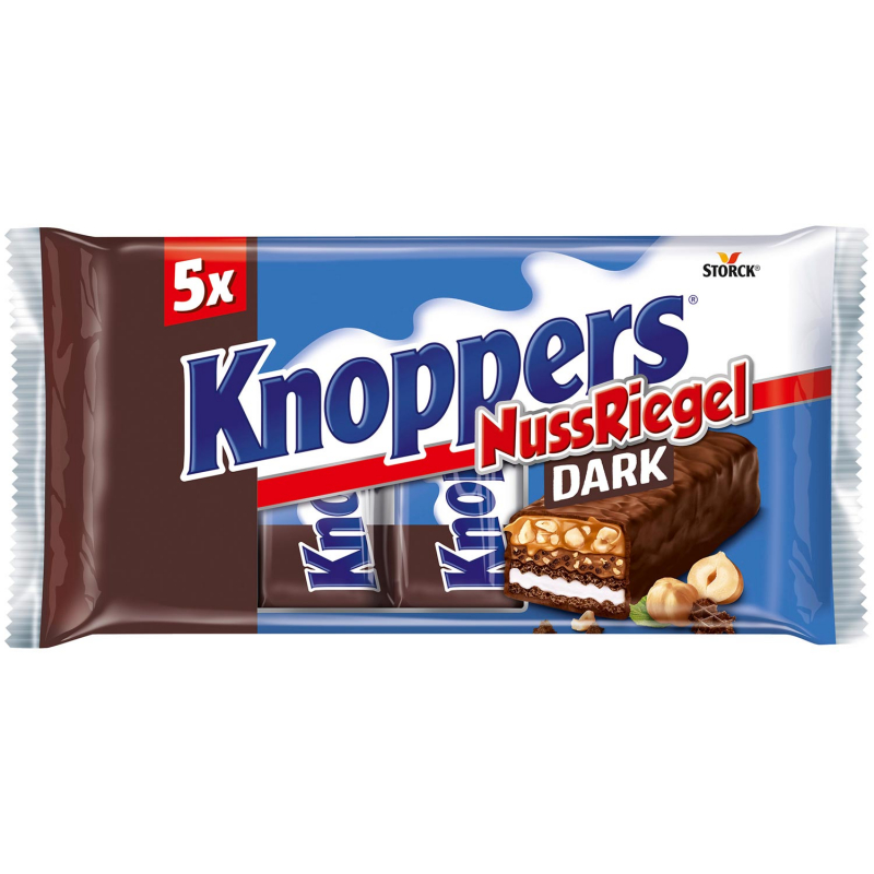  Knoppers NussRiegel Dark 5er 