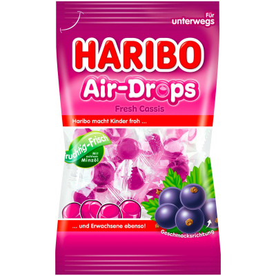 Haribo Air-Drops Fresh Cassis 100g