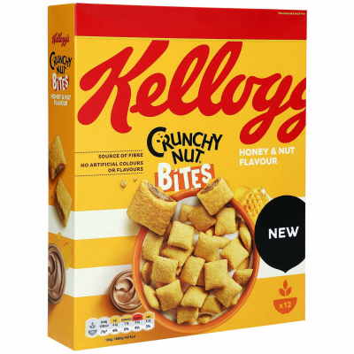 Kellogg's Crunchy Nut Bites Honey & Nut 375g