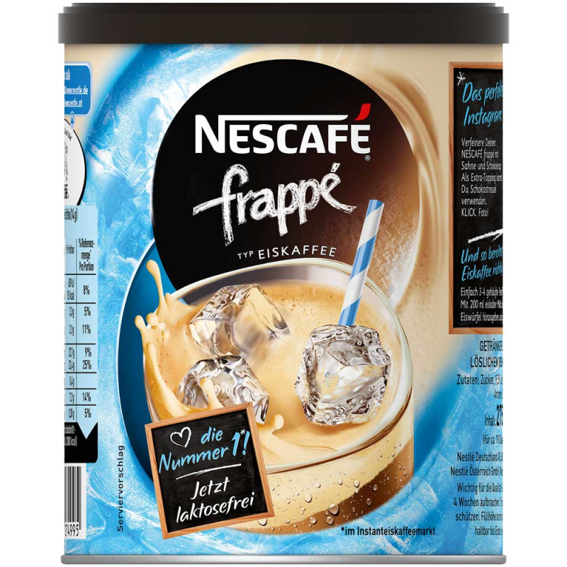  Nescafé frappé Typ Eiskaffee 275g 