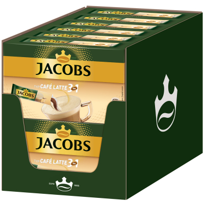  Jacobs 3in1 Sticks Typ Café Latte 10er 