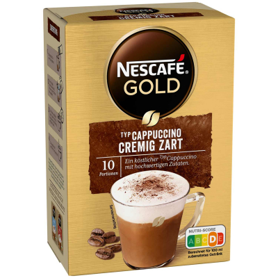  Nescafé Gold Typ Cappuccino cremig zart 10er 