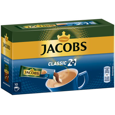  Jacobs Classic 2in1 Sticks 10er 