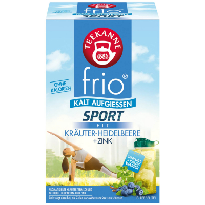  Teekanne frio Sport Kräuter-Heidelbeere 18er 