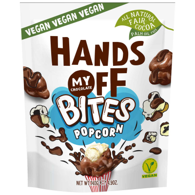 Hands Off My Chocolate Bites Popcorn Vegan 140g 