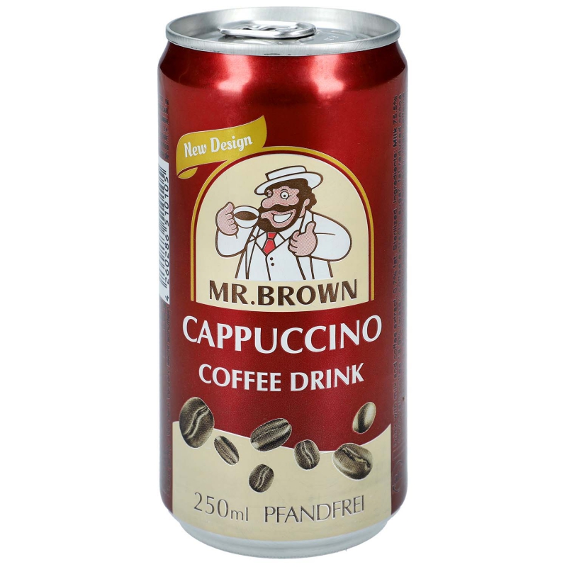  Mr. Brown Coffee Drink Cappuccino 250ml 
