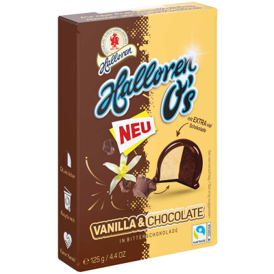 Halloren O's Vanilla & Chocolate 125g