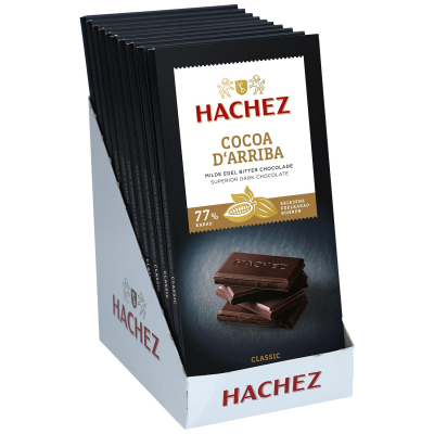 Hachez Cocoa dArriba Classic 77% Kakao 10x100g