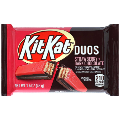  KitKat Duos Strawberry + Dark Chocolate 42g (MHD 30.04.2024) 