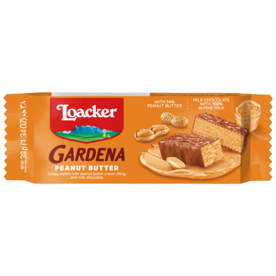  Loacker Gardena Peanut Butter 38g 