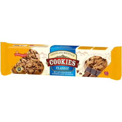  Griesson Chocolate Mountain Cookies Classic 150g 