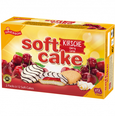  Griesson Soft Cake Kirsche 2x150g 