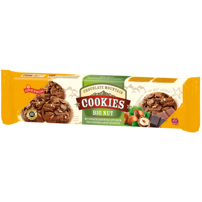  Griesson Chocolate Mountain Cookies Big Nut 150g 
