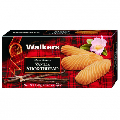  Walker's Vanilla Shortbread 150g 