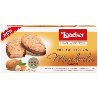  Loacker Gran Pasticceria Nut Selection Mandorla 100g 