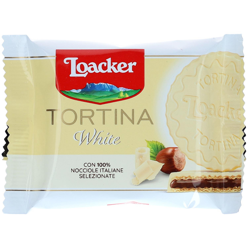  Loacker Tortina White 24x21g 