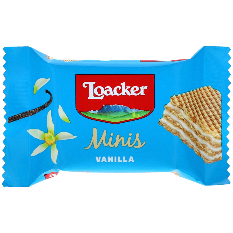  Loacker Minis Vanilla 62x10g 