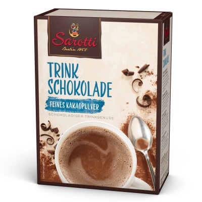  Sarotti Trinkschokolade mit feinem Kakaopulver 250g 
