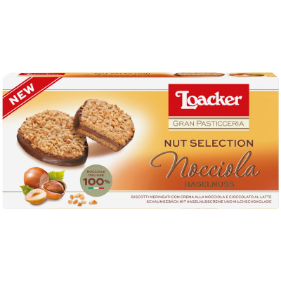  Loacker Gran Pasticceria Nut Selection Nocciola 100g 