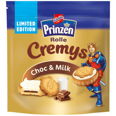  Prinzen Rolle Cremys Choc & Milk 172g 