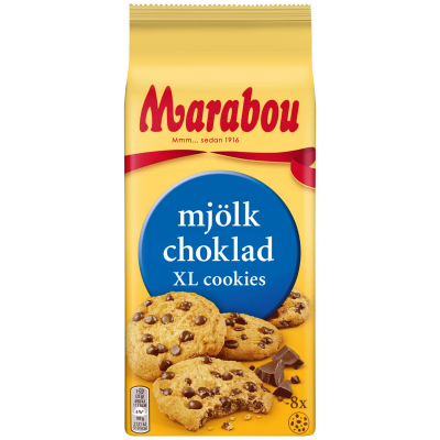  Marabou Mjölk Choklad XL Cookies 8er 