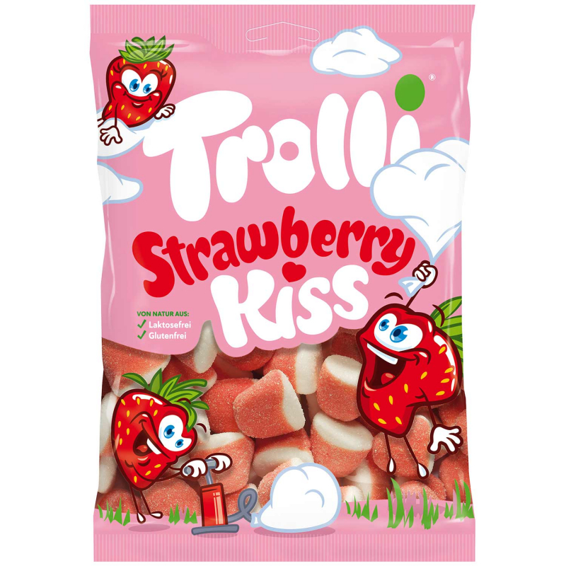  Trolli Strawberry Kiss 150g 