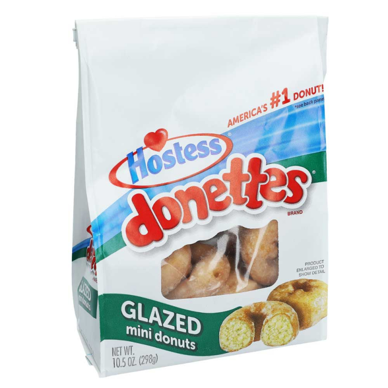  Hostess donettes Mini Donuts Glazed 298g 