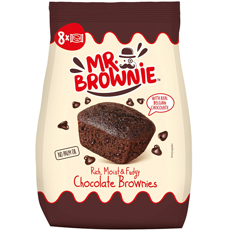 Mr. Brownie Chocolate Brownies 200g 