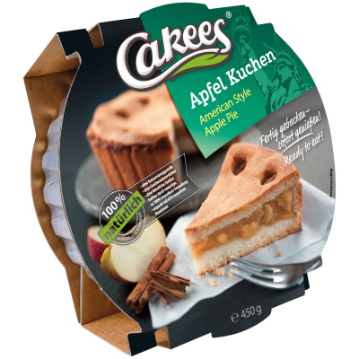  Cakees Apfelkuchen American Style 450g 